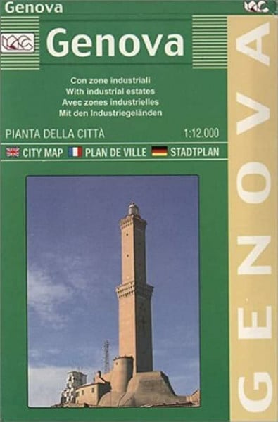 Litografia Artistica Cartografica (LAC) Town Plan Genova (Carte stradali)