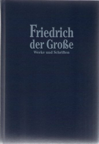 Ritter, Albert Friedrich der Große. Werke und Schriften
