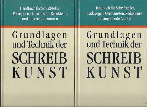 Schumann, Otto Grundlagen und Technik der Schreibkunst