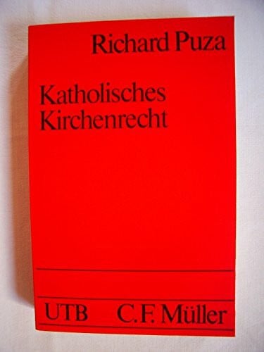 unbekannt Katholisches Kirchenrecht (UTB, Band 1395)