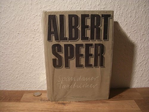 SPEER, ALBERT. Spandauer Tagebücher
