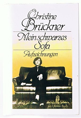 Brückner, Christine Mein schwarzes Sofa: Aufzeichnungen