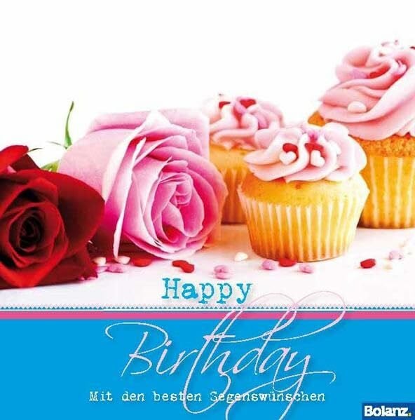 Happy Birthday: Bildband mit Bibelversen und Texten von Hauke Burgarth