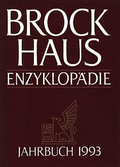 Brockhaus Enzyklopädie Jahrbuch: Brockhaus Enzyklopädie Jahrbücher, Hld, Jahrbuch 1993