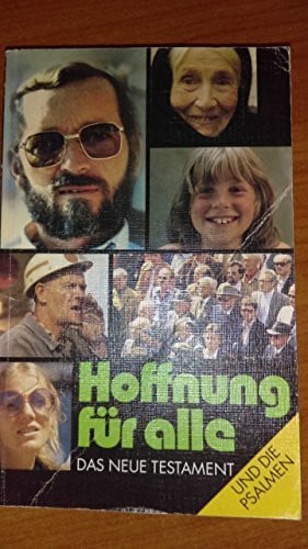 unbekannt Hoffnung für alle: Das Neue Testament mit Psalmen
