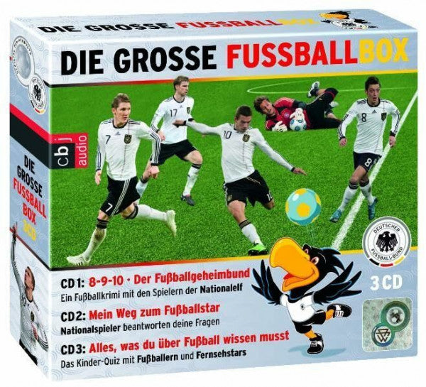 Adler, René Die große Fußball-Box: 8-9-10 - Der Fußballgeheimbund; Mein Weg zum Fußballstar, Alles, was du über Fußball wissen musst