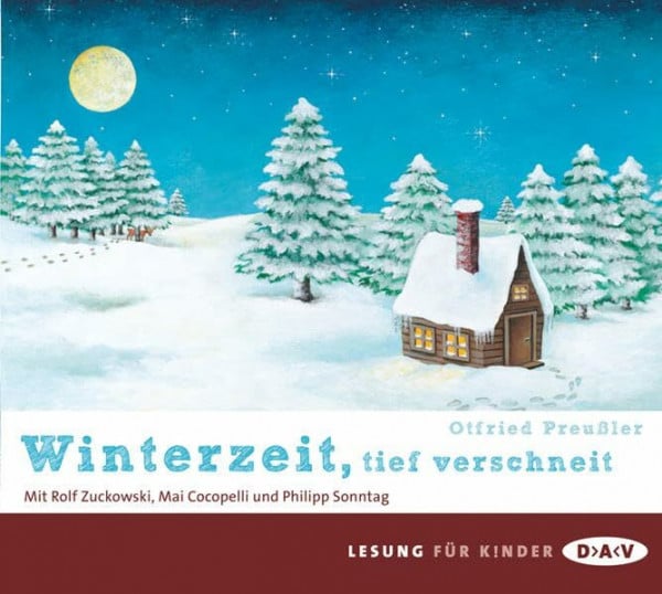 Sonntag, Philipp Winterzeit, tief verschneit: Lesung mit Musik (2 CDs)