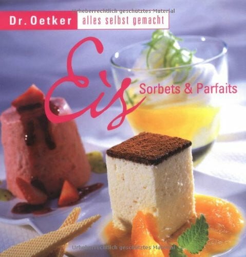 Dr. Oetker Eis: Sorbets & Parfaits