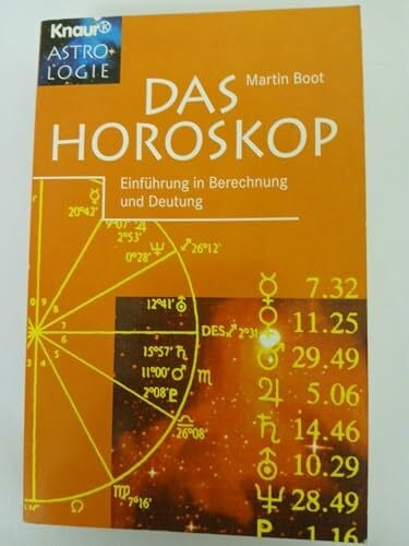 Hildegard Höhr Das Horoskop: Einführung in Berechnung und Deutung (Knaur Taschenbücher. Esoterik)