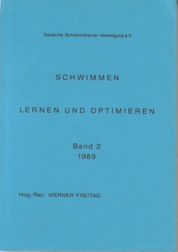 Bouws, Nils Schwimmen - Lernen und Optimieren, Band 2: Tagung Ostende 1989
