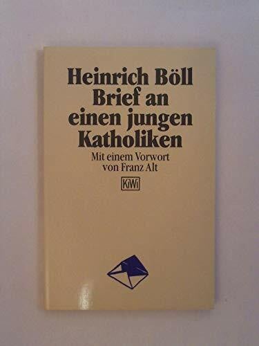 Alt, Franz Brief an einen jungen Katholiken (KiWi)