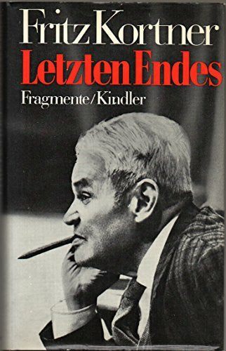 Fritz Kortner Letzten Endes - Fragmente