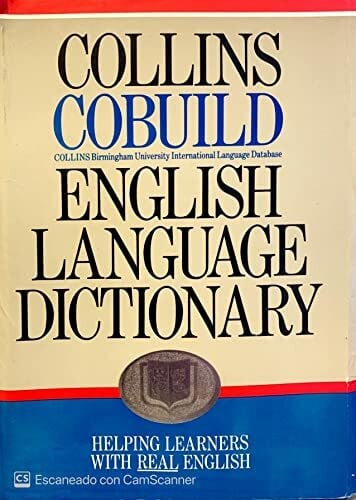 Sinclair, John Collins COBUILD English Language Dictionary (Collins Cobuild dictionaries)