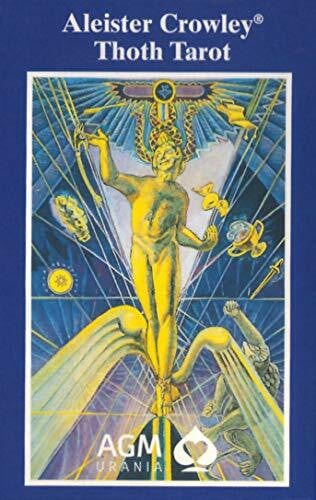 Aleister Crowley Tarotkarten, Thoth Tarot Karten De-Luxe-Ausgabe (extra große Karten, 95 x 140 mm)