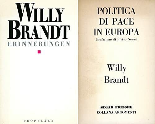 Brandt Willy Erinnerungen.