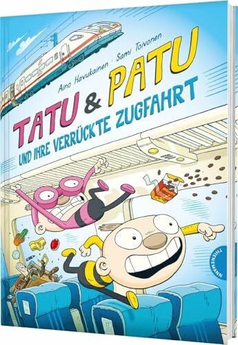 Kritzokat, Elina Tatu & Patu 5: Tatu & Patu und ihre verrückte Zugfahrt: Lustiger Kindercomic über eine abenteuerliche Zugreise (5)