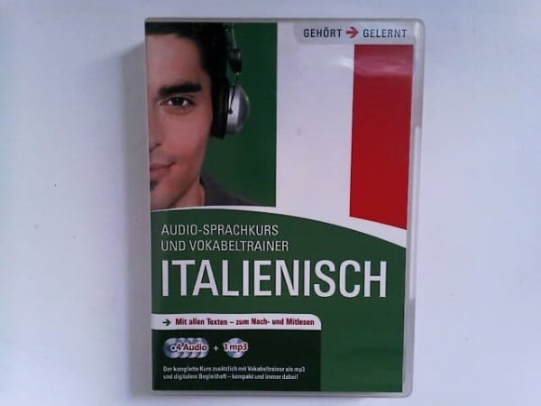 Audio-Sprachkurs und Vokabeltrainer ITALIENISCH. 4 CDs + Mp3-CD