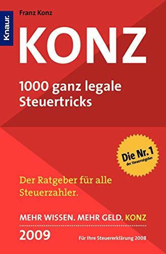 Konz, Franz Konz 2009 - 1000 ganz legale Steuertricks