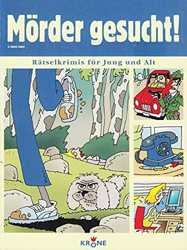 Krone, Dieter Mörder gesucht (blau): Rätselkrimis für Jung und Alt