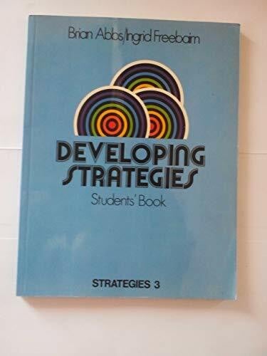 Freebairn, Ingrid Developing Strategies Students' Book
