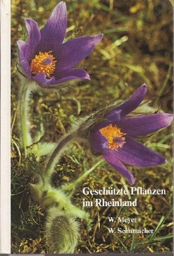 Wolfgang Schumacher Geschützte Pflanzen im Rheinland: geschützte u. gefährdete Kostbarkeiten unserer heim. Pflanzenwelt