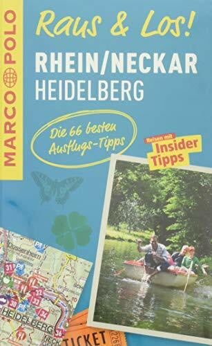 MARCO POLO Raus & Los! Rhein/Neckar, Heidelberg: Guide und große Erlebnis-Karte in praktischer Schutzhülle
