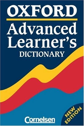 Hornby, A.S. Oxford Advanced Learner's Dictionary - 6th Edition: Wörterbuch: Kartoniert