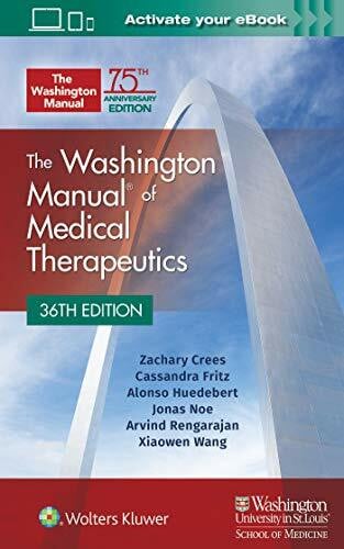 Rengarajan, Arvind, M.D. The Washington Manual of Medical Therapeutics