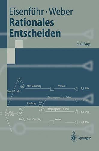 Weber, Martin Rationales Entscheiden (Springer-Lehrbuch)