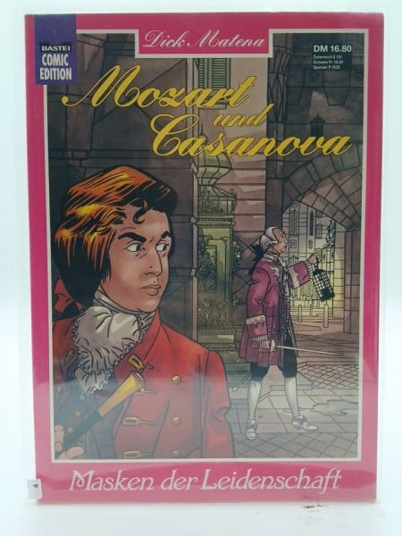 Matena, Dick Mozart & Casanova: Masken der Leidenschaft (Bastei Comic Edition)