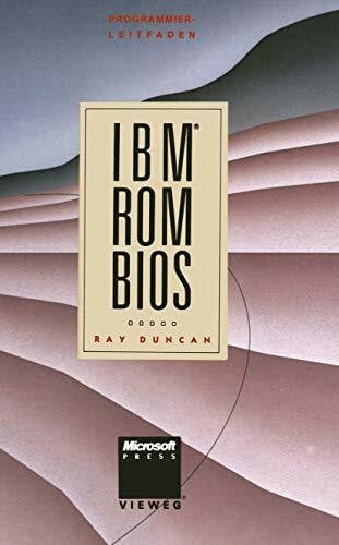 Duncan, Ray Programmierleitfaden IBM ROM BIOS