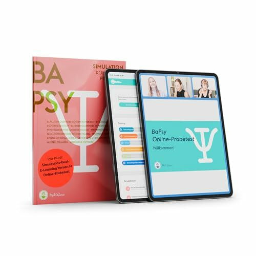 Lechner, Constantin MedGurus BaPsy-DGPs Vorbereitung 2025 Pro Paket – Simulationsbuch, E-Learning mit über 1.250 Übungsaufgaben und Online-Probetest zur Vorbereitung auf den Studieneignungstest Psychologie