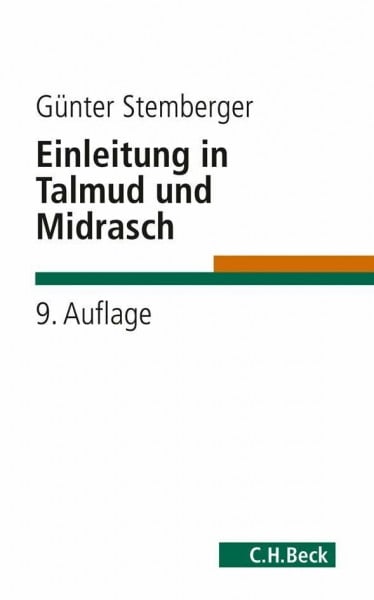 Stemberger, Günter Einleitung in Talmud und Midrasch (C.H. Beck Studium)