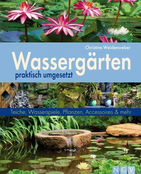 Weidenweber, Christine Wassergärten praktisch umgesetzt: Teiche, Pflanzen, Accesoires & mehr (Gartenpraxis)