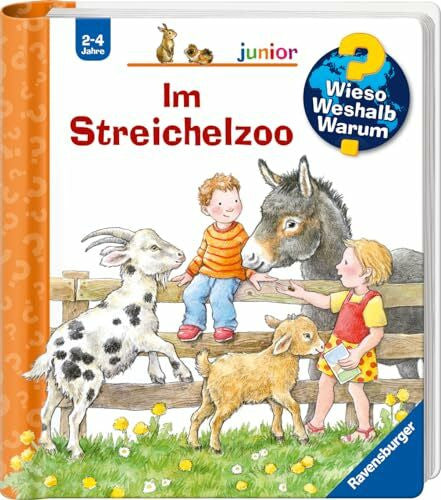 Möller, Anne Wieso? Weshalb? Warum? junior, Band 35 - Im Streichelzoo (Sachbuch ab 2 Jahre - mit Klappen) (junior, 35)