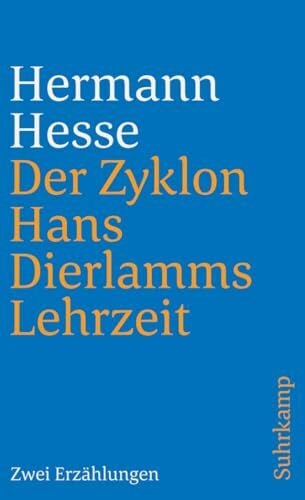 Michels, Volker Der Zyklon und Hans Dierlamms Lehrzeit: Zwei Erzählungen. Redaktion Volker Michels (suhrkamp taschenbuch)