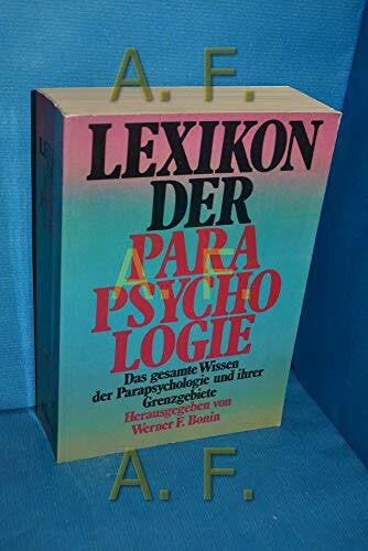 Bonin, Werner F Lexikon der Parapsychologie