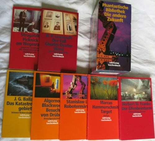 Die andere Zukunft. Phantastische Bibliothek. 7 Bände