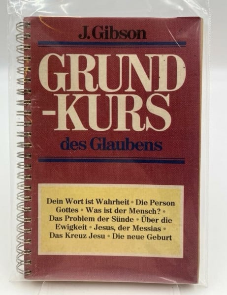 Gibson, Jean Grundkurs des Glaubens