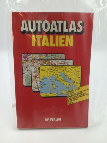 Italy Road Atlas (Euro Atlas S.)