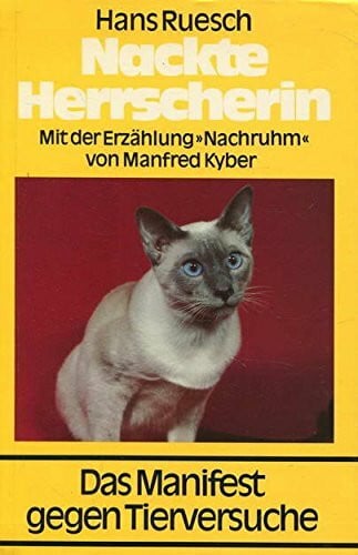 Nackte Herrscherin: Das Manifest gegen Tierversuche