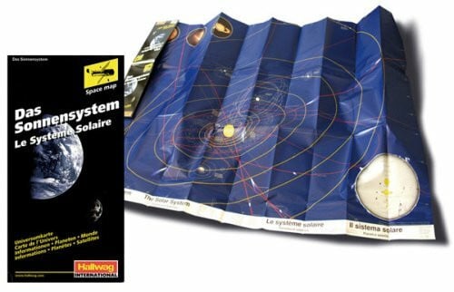 Rand McNally and Company Das Sonnensystem: Übersicht der Planeten- und Mondbahnen: Informationen, Planeten, Monde