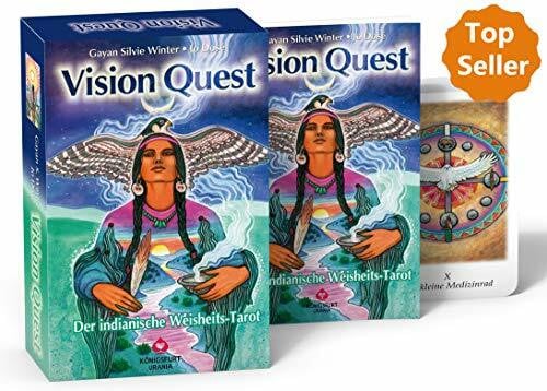 Jo Dosé Vision Quest. Buch mit 78 Karten: Der indianische Weisheits-Tarot: Set mit Buch und Karten (Deutsch)