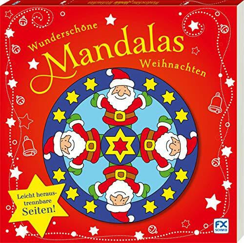 Wunderschöne Mandalas Weihnachten