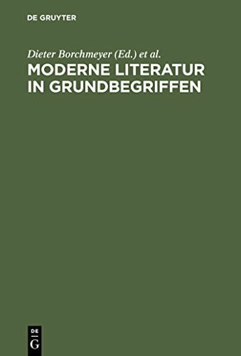 Žmegac, Viktor Moderne Literatur in Grundbegriffen