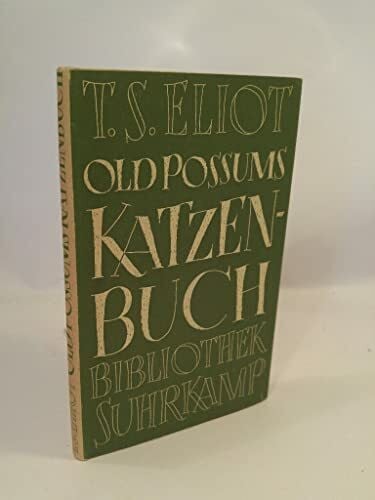 Kurt Steinel Old Possums Katzenbuch
