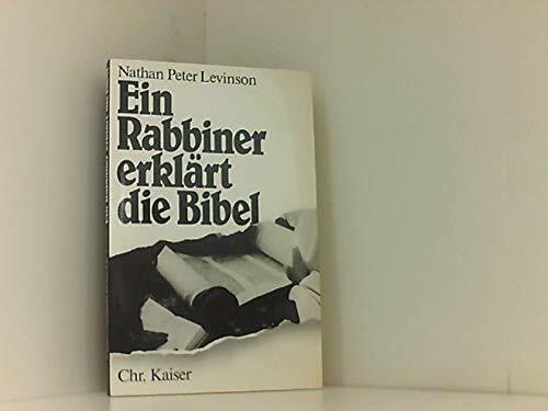 Levison, Nathan Peter Ein Rabbiner erklärt die Bibel