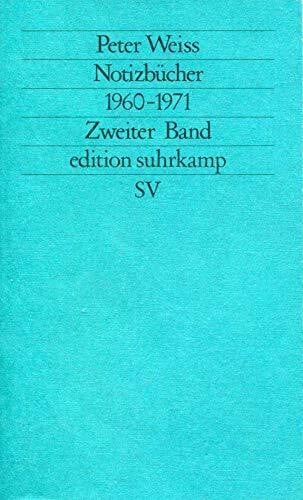 Weiss, Peter Notizbücher 1960–1971