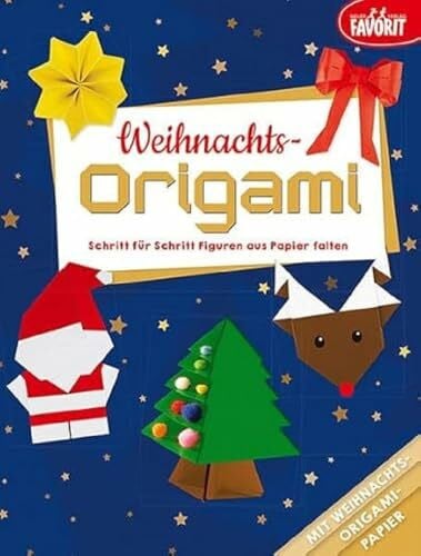 Weihnachts-Origami: Schritt für Schritt Figuren aus Papier falten
