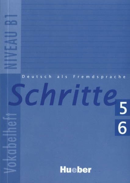 Reimann, Monika Schritte 5+6: Deutsch als Fremdsprache / Vokabelheft
